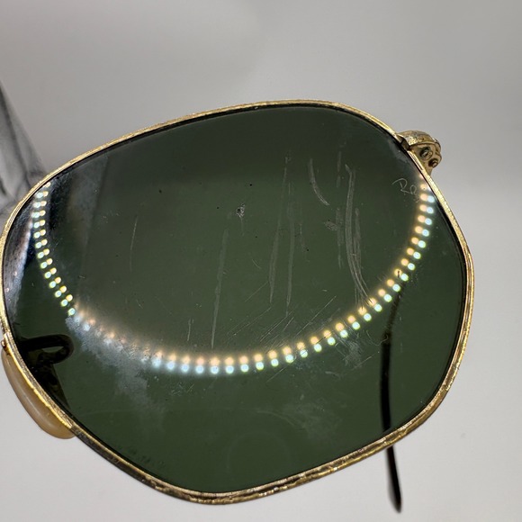 Ray-Ban RB3548N Hexagonal Flat Lenses Gold Sunglasses 54-21-145 001 - Picture 2 of 6